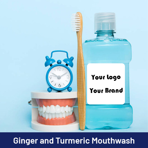 Ginger and Turmeric Mouthwash